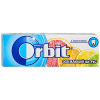 Жевательная резинка Orbit освежающий цитрус 13,6г