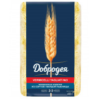 Макаронные изделия Добродея Vermicelli Tagliati №3 900г