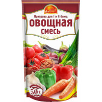 Приправа Русский аппетит смесь овощная 50г
