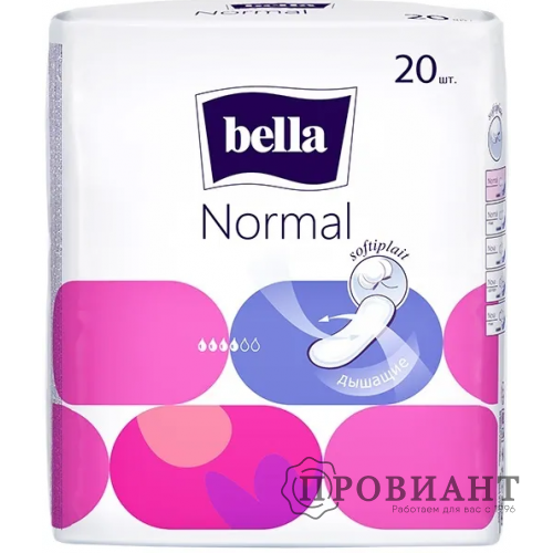 Прокладки гигиенические Bella Normal без крылышек 20шт