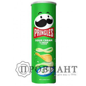 Чипсы Pringles сметана и лук 185г