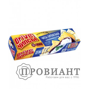 Чипсы Drive со вкусом сметана и сыр 100г