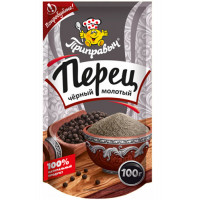 Приправа Приправыч перец чёрный молотый 100г
