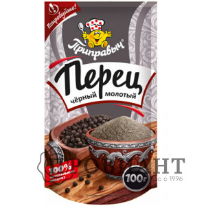 Приправа Приправыч перец чёрный молотый 100г