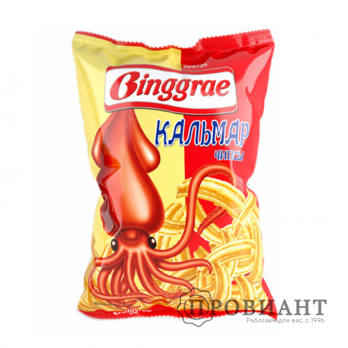 Чипсы Binggrae кальмар 50г