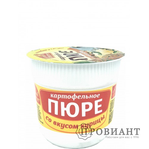 Пюре быстрого приготовления Русский аппетит в стаканчике со вкусом курицы 37г