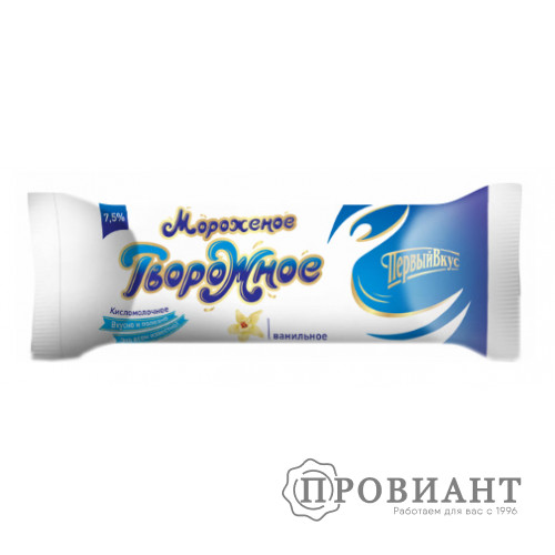 Мороженое Первый вкус творожное 80г