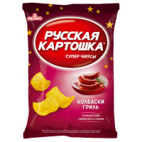 Чипсы Русская картошка колбаски гриль 50г