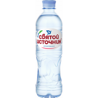 Питьевая вода Святой источник негаз.0,5л