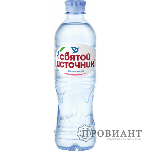 Питьевая вода Святой источник негаз.0,5л