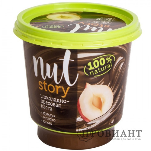 Шоколадно-ореховая паста Nut Story 350г