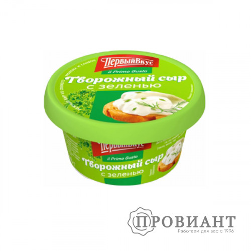 Сыр творожный Первый вкус сливочный 140г