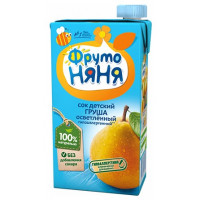 Сок Фруто Няня груша осветленный 0,5л