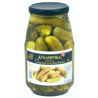 Огурцы Кубаночка консервированные 1,6кг ст.б.