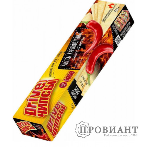 Чипсы Drive со вкусом тайский перец 50г