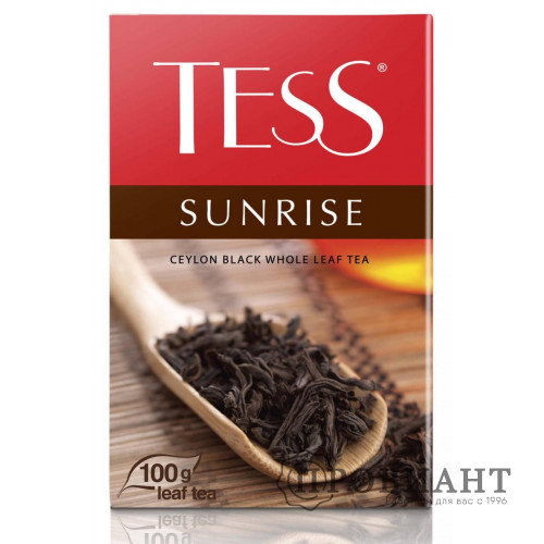 Чай Tess Sunrise черный байховый листовой 100г
