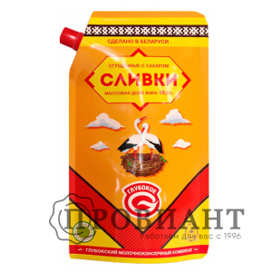 Сливки сгущенные с сахаром Глубокое 280г