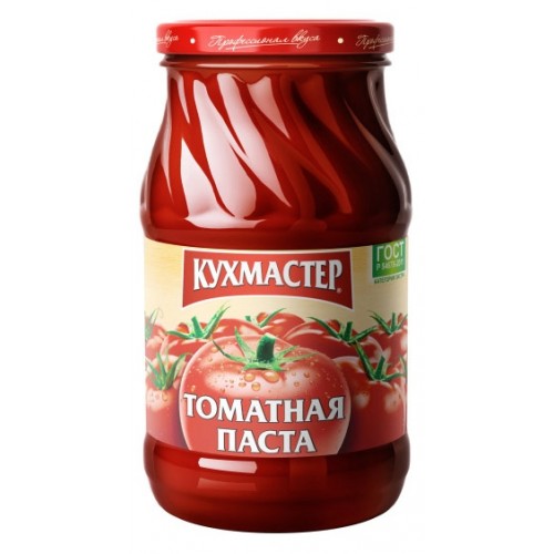 Томатная паста Кухмастер 370г ст.б.
