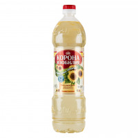 Масло подсолнечное Корона изобилия рафинированное 1л 
