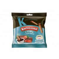 Сухарики Кириешки стейк+соус барбекю 60г
