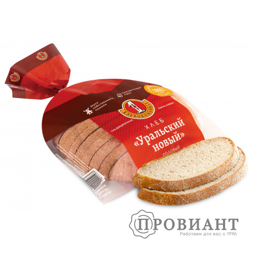 Хлеб Уральский новый нарезанный 600г
