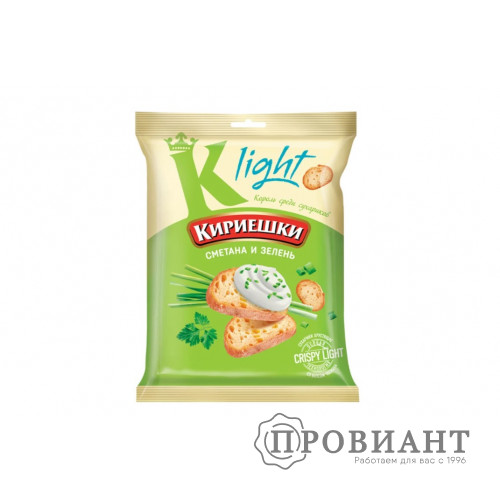 Сухарики Кириешки багет сметана и сыр 50г