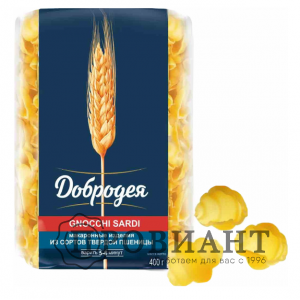 Макаронные изделия Добродея Gnocchi Sardi 900г