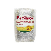 Рулет запеченный куриный с чесноком 400г