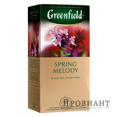 Чай Greenfield черный Spring Melody 25п