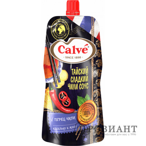 Соус Calve тайский сладкий чили 230г