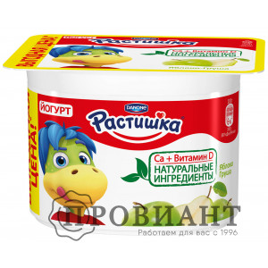 Йогурт Растишка с яблоком и грушей 110г