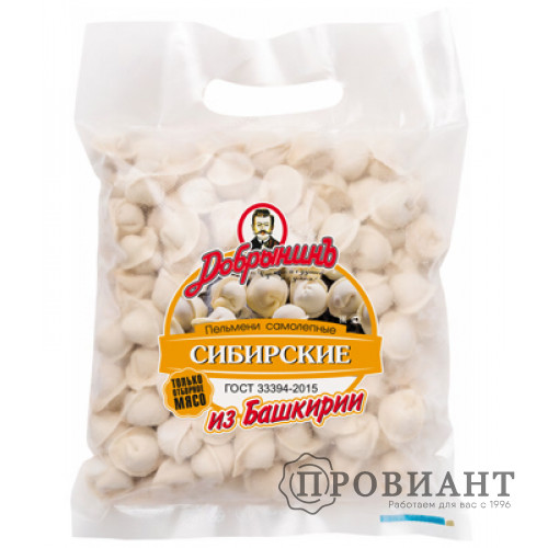 Пельмени ДобрынинЪ сибирские 800г