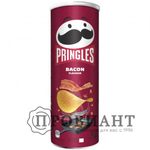 Чипсы Pringles бекон 165г