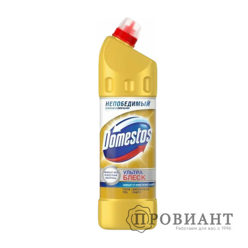 Чистящее cредство для унитаза Domestos ультра блеск 500мл