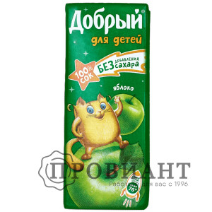 Сок Добрый яблоко 0,2л